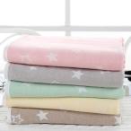 赤ちゃん おくるみ ベビー タオルケット ブランケット バスタオル 綿100％ガーゼ柔らかい 柄通気ふんわり ガーゼタオル?湯上りタオル
