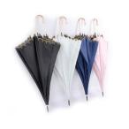 ショッピング日傘 完全遮光 日傘 完全遮光 フリル 大きめ 晴雨兼用 軽量 撥水 バンブー 遮光 遮熱 涼しい かわいい ゴルフ おしゃれ 傘 雨傘 大人 内側 黒