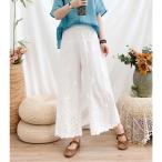 ショッピングペチパンツ ペチパンツ 綿 コットン パンツ ペチコート インナー レイヤード 重ね着 レディース ワイドパンツ ガウチョパンツ 大きいサイズ 体型カバー