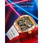 ONOLAリシャー☆ミルオマージュ自動巻きトゥールビヨン ラグジュアリータイプ メンズ 腕時計 アナログ 新品