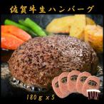 ショッピングハンバーグ 佐賀牛　生ハンバーグ（冷凍）180ｇｘ5