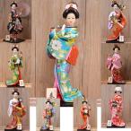 舞踊・舞妓 和服人形 着物人形 日本人形 芸妓フィギュア 12インチ(30cm) 日本のお土産 外国人へのプレセント ピンク  68種類の型 卓上置物