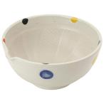 TAMAKIすり鉢水玉直径19.5×奥行18.5×高さ9cm1260電子レ...