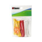 Tabata(tabata) Golf чай длинный чай дерево чай Pro тонкий длинный цвет 70mm 18 шт. входит GV0507