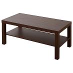 山善(YAMAZEN) ローテーブル (棚付き) 頑丈だけど軽量 幅90×奥行45×高さ40cm センターテーブル コーヒーテーブル 組立品 ウ
