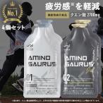 AMINOSAURUS GEL アミノサウルス ジェル 2種各2合計4個入 国産 機能性表示食品 マラソン 補給食 ジェル ランニング 補給食 フル マラソン完走セット