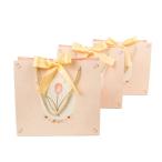  упаковка пакет подарок сумка бумажный пакет подарок сумка для покупок лента имеется 3 шт. комплект модный подарок пакет RAINY LEMON (B1, M)