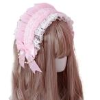 morytrade лента-ободок головной убор украшение для волос женский костюмированная игра лента Gothic and Lolita Лолита гонки ( розовый )
