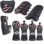  Golf крышка головки цилиндров для дерева покрытие Driver 440cc 460cc для покрытие служебная программа UT для покрытие короткая клюшка покрытие колотушка для булавка ta