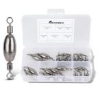 AMYSPORTS комплект приспособление средний через . рыболовный грузик рыбалка taru имеется средний подушка ... рыбалка зизифус корень рыба кальмар ajing 