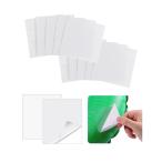 LIKENNY ビニール補修用テープ プールパッチ ビニールプール用 修理シール 穴修理 完全透明 自己接着 両面粘着テープ 防水 空気漏れ