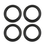 Fielect フォームエッジ スピーカーエッジ オーディオスピーカー 外径163mm 4個入り フォームエッジ サラウンド アクセサリー