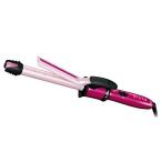 ヘアアイロン マイナスイオン スチーム ヘアーアイロン 19mm 190℃ 温度調整 テスコム ione ピンク うるおい 美髪 シリコン IPM1619-P 新生活