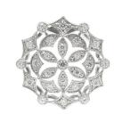 ラペルピン ブローチ K10ホワイトゴールド イエローゴールド ピンクゴールド ダイヤ ピンバッジ ピンブローチ タイピン タイニーピン ネクタイピン ミル打ち