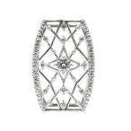 PT900プラチナ ラペルピン ブローチ ダイヤモンド ピンバッジ ピンブローチ タックピン タイピン タイニーピン ネクタイピン 星 スター 一粒石 天然石