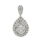 PT900プラチナ ラペルピン ブローチ ダイヤモンド ツユ型 涙型 ペアシェイプ ピンバッジ ピンブローチ タックピン タイピン タイニーピン ネクタイピン 天然石