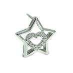 PT900プラチナ ラペルピン ブローチ プラチナラペルピン 星 スター 星印 流星 ハート ダイヤモンド ピンバッジ ピンブローチ タックピン タイピン ネクタイピン