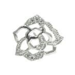 ラペルピン ブローチ PT900プラチナ プラチナラペルピン 薔薇 バラ ローズ お花 ダイヤ ピンバッジ ピンブローチ タイピン タイニーピン ネクタイピン 天然石