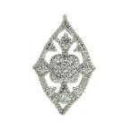 SV925シルバー ラペルピン ブローチ シルバーラペルピン 透かし ピンバッジ ピンブローチ タイピン タイニーピン ネクタイピン ミル打ち アンティーク