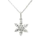 Yahoo! Yahoo!ショッピング(ヤフー ショッピング)ペンダント K10ホワイトゴールド イエローゴールド ピンクゴールド 雪の結晶 雪 スノーフレーク スノーモチーフ 雪印 ダイヤモンド ネックレス 誕生石 10K 10金