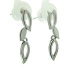 Yahoo! Yahoo!ショッピング(ヤフー ショッピング)ピアス シルバー シルバーピアス スタッド 地金 地金ピアス リーフ 葉 葉っぱ 揺れる スイング ブラタイプ モチーフ キャッチ SV シリコン プレゼント ギフト