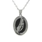 ペンダントK10ホワイトゴールドイ...