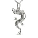 ペンダント PT900プラチナ プラチナペンダント ネックレス 地金ペンダント 龍 辰 ドラゴン タツノオトシゴ 干支 メンズ スライドチェーン プレゼント ギフト