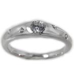  кольцо K18 белое золото желтое золото розовое золото кольцо бриллиант человек разница . палец средний палец dotsu один шарик камень лекарство палец Pinky накладывающийся надеты .18K натуральный камень обручальное кольцо 