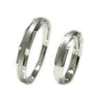 ショッピングペアリング リング ペアリング SV950シルバー 指輪 プラチナペアリング 地金ペアリング 人差し指 中指 ピンキー 薬指 裏抜き無 無垢 マット 艶消し 結婚指輪 ブライダル