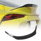 カーボン製 製リアトランクスポイラー トヨタ スープラ GR A90 A91 2019-2022 リアブーツリッド ダックビル ハイキックウィング リップ ファク