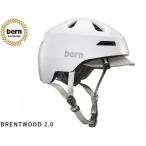 バーン bern ヘルメット BRENTWOOD 2.0 ブレントウッド SATIN WHITE サテンホワイト 白