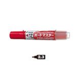 パイロット ホワイトボードマーカー 中字丸芯 WMBM-12L-R レッド (注番2847）
