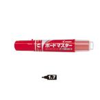 パイロット ホワイトボードマーカー 中細字丸芯 WMBM-12FM-R レッド (注番5958）