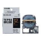 テプラPROテープ 12mm幅 SC12KZ 黒ラベル/金文字