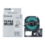 テプラPROテープ 18mm幅 ST18S 透明ラベル/白文字