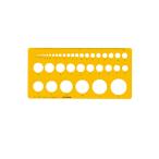 uchida шаблон [1-843-0111] иен линейка No.101M