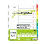 te-ji- цвет указатель PP IN-3410 A4 широкий вертикальный (30 дыра )10 цвет 10 гора 