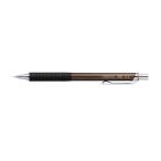 ぺんてる シャープペン オレンズメタルグリップ XPP1002G2-RE （0.2mm）ブラウン