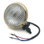 ショッピングチョッパー コッパー ベゼル ヘッドライト ガラスレンズ ハーレー ショベル パン ナックル ボバー チョッパー 真鍮 ソフテイル XS BRASS ビンテージ