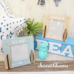 [ takkyubin (доставка на дом) отправка товар ] дерево × доска для серфинга * фоторамка / квадратный / Hawaiian смешанные товары / Гаваи смешанные товары /hawaii/ подарок / California 