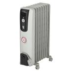 デロンギ オイルヒーター サーマルカットフィン 8~10畳用ホワイト + ミディアムグレー H770812EFSN
