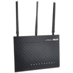 ASUS WiFi 無線LAN ルーター RT-AC68U 11ac デュアルバンド AC1900 1300+600Mbps 最大18台 4