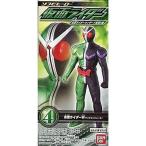ソフビヒーロー 仮面ライダー ?仮面ライダーウィザード登場編? 4.仮面ライダーW サイクロンジョーカー 単品 食玩