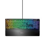 SteelSeriesge-ming клавиатура проводной тихий звук переключатель японский язык расположение IP32 защита от влаги Apex 3 64801
