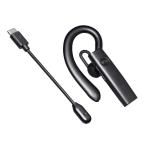  Sanwa Supply Bluetooth headset ( установленный снаружи Mike имеется ) MM-BTMH61BK черный свободный 