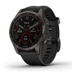 GARMIN( Garmin ) fenix 7S Sapphire Dual Power Ti Carbon Gray DLC/Black солнечный 