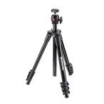 Manfrotto штатив COMPACT Light фото комплект aluminium 4 уровень черный MKCOMPACTLT-BK
