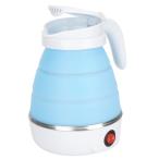  складной кемпинг чайник, электрический чайник, кемпинг путешествие для 600W(blue)