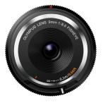 OLYMPUS беззеркальный однообъективный 9mm f8 рыба I корпус колпак линзы черный BCL-0980 BLK