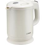  Tiger термос (TIGER) электрический чайник горячая вода ... нержавеющая сталь ...0.8L переворачивание . горячая вода утечка предотвращение kala.. предотвращение пар отсутствует белый PCH